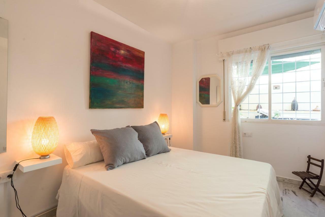 Ambb-Private Patio-Steps Away From Old Town Apartment Malaga Ngoại thất bức ảnh